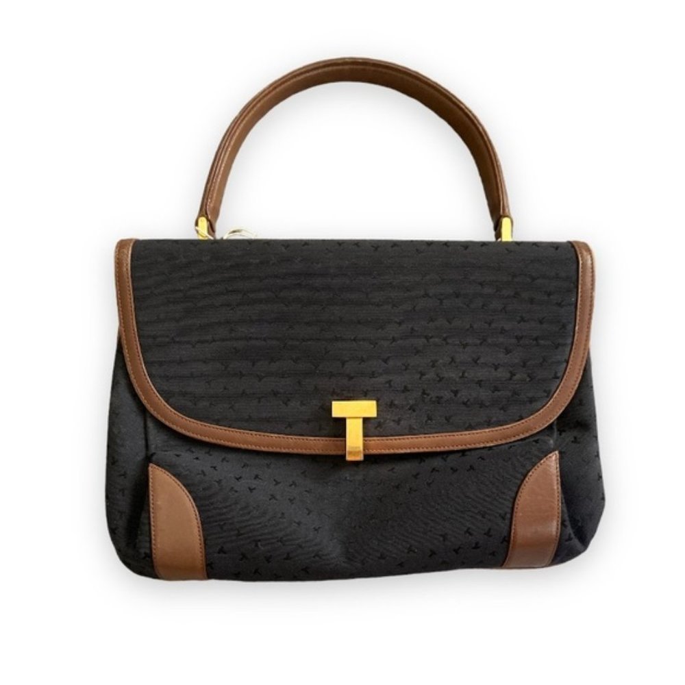 Vintage Tiffany and Co. Handbag Black and Brown